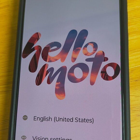 Moto G Stylus 5G (Boost Mobile β’ Special Edition Cream Leather) | LIKE NEW + Box - Picture 1 of 8